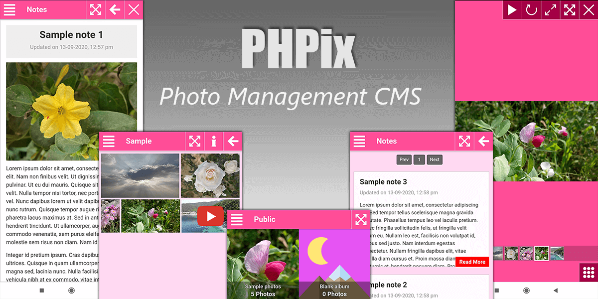 PHPix - Photo Gallery