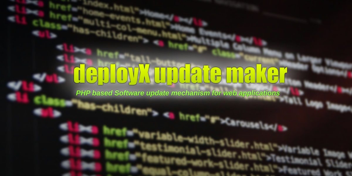 deployX update maker