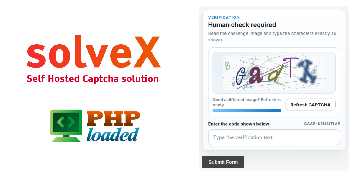 solveX captcha script