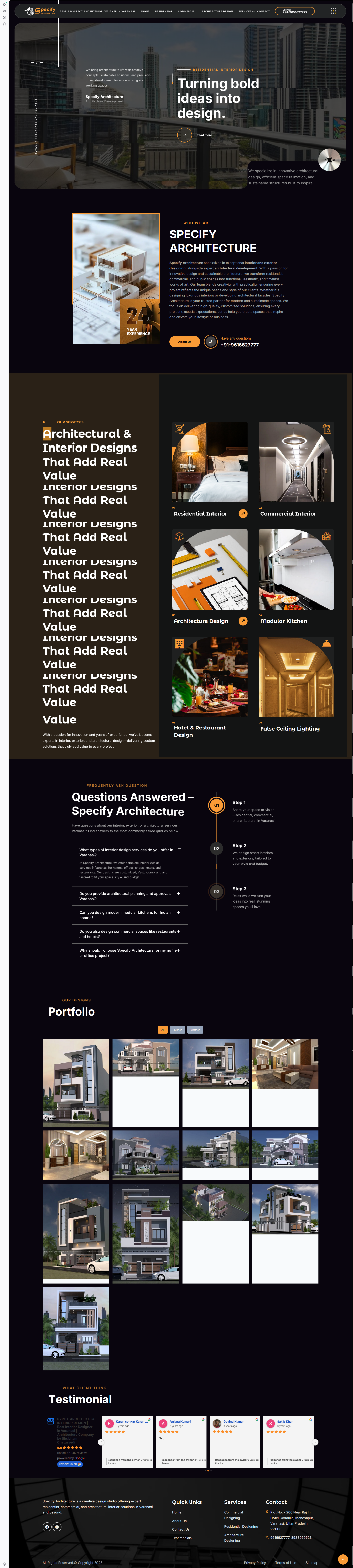 Specify Architecture